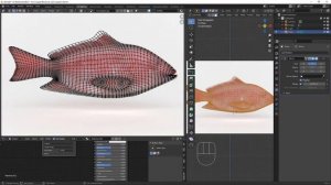 Blender tutorial (Red-snapper 2.UV map & shader) - Tune man (블렌더 3d 기초 UV map 도미 물고기)