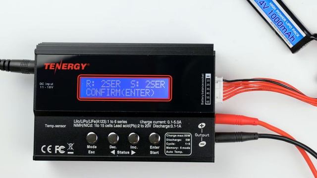 How to charge and discharge a LiPo battery pack with Tenergy's TB6B (with voice-over) смотреть онлайн