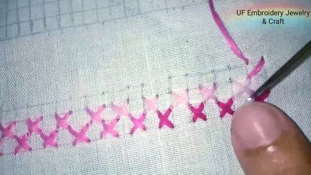 Hand embroidery for beginners - 3 basic stitches,modern flower embroidery, easy flower stitch,