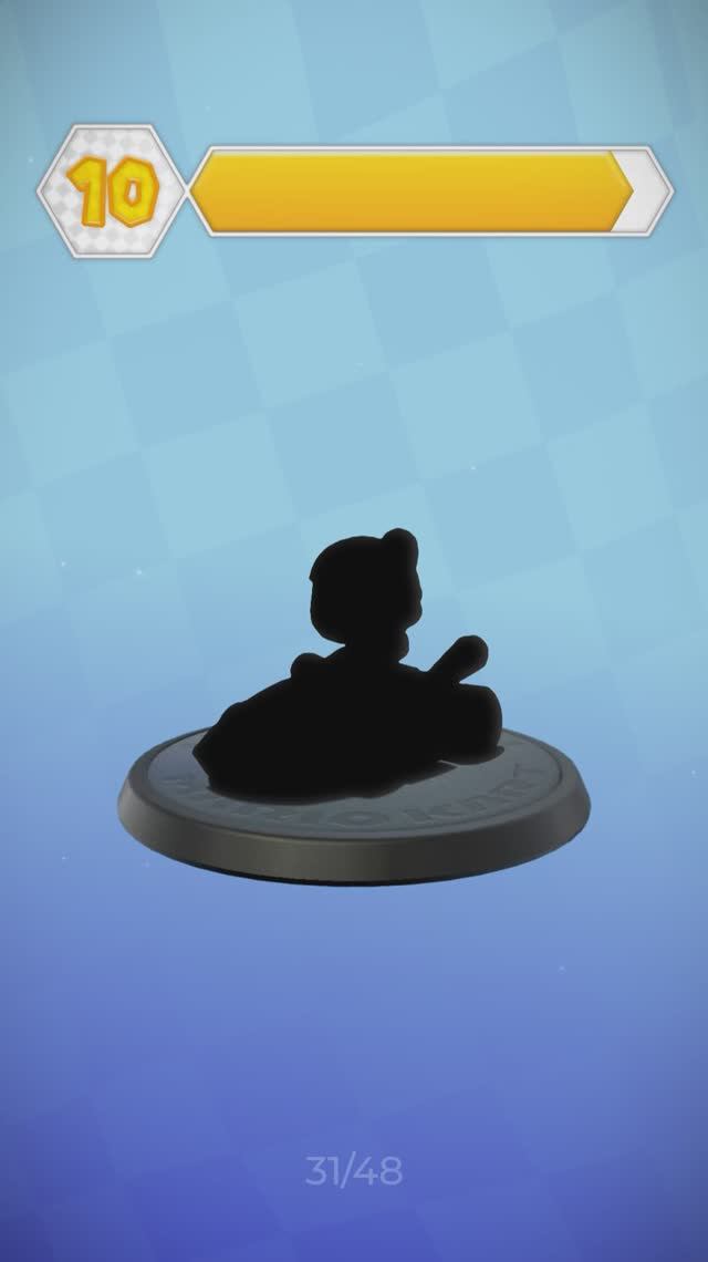 Угадай персонажа Mario Kart 8 Deluxe по силуэту. 31/48. смотреть онлайн