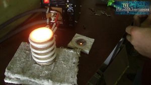 Индукционная плавильная мини печь МИКРОША-3000