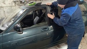 Накладки стоек дверей LADA PRIORA/ЛАДА ПРИОРА универсал как наклеить самому