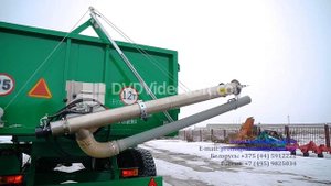 Полуприцеп тракторный ПСТ-9, ПСТ-12 с загрузчиком сеялок