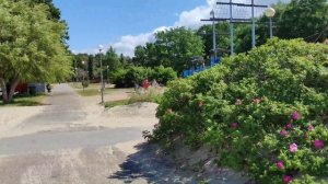 Пляж Штромка, Таллинн. Хороший пляж для тех, кто не видел хорошие пляжи. Смотрите сами🏖️