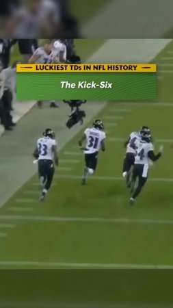 LUCKIEST TOUCHDOWNS in NFL History: The Kick Six