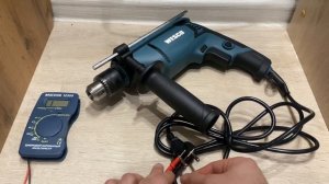 Проверка работоспасобности дрели Wesco WS3174 мультиметром Мегеон 12300