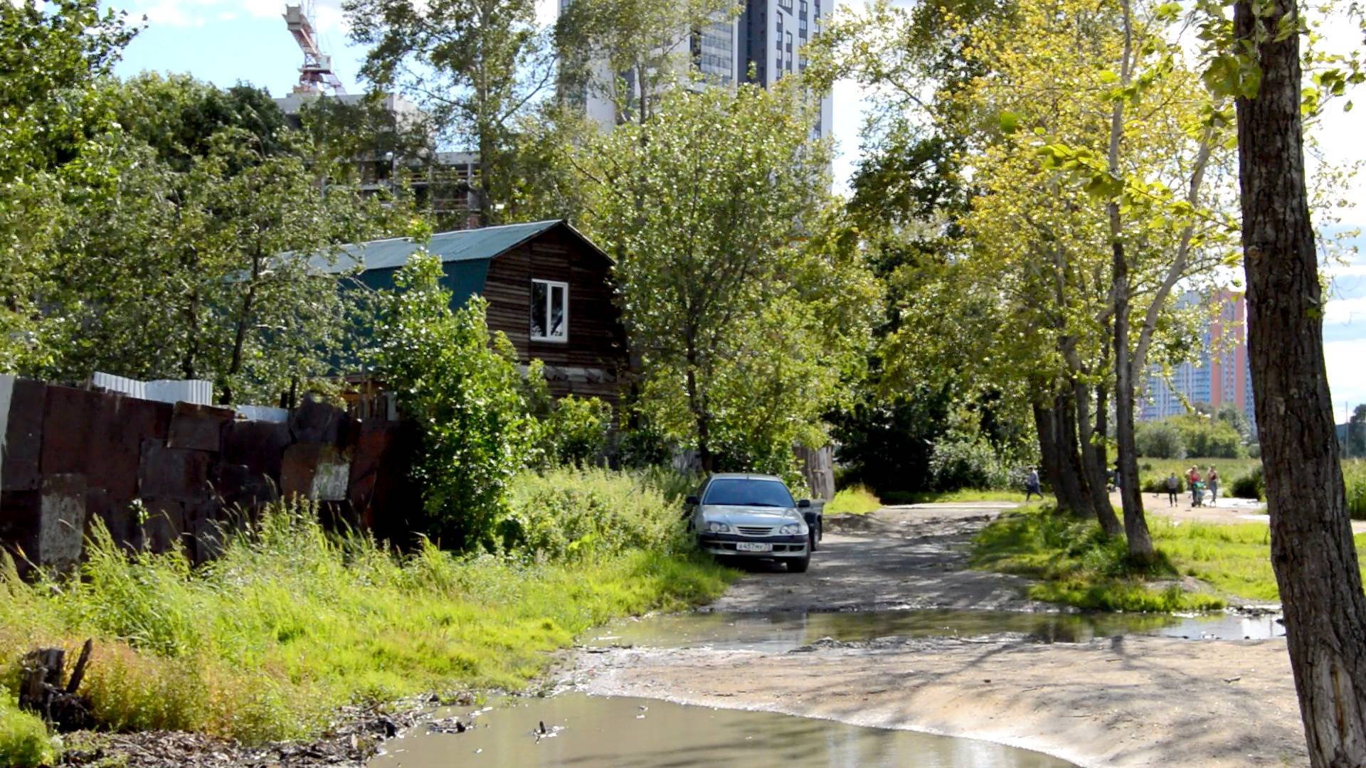 Верх-Исетский пруд на ВИЗе в Екатеринбурге