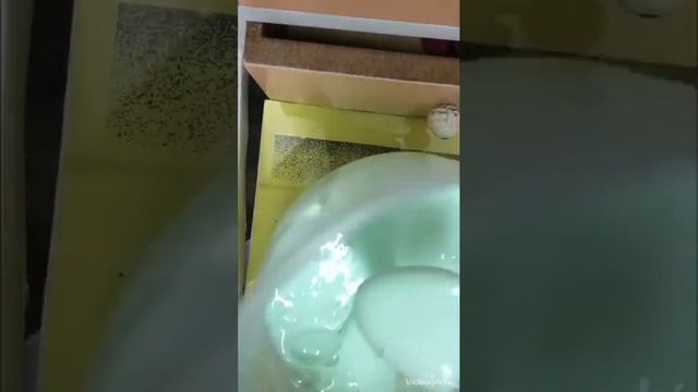 Cách làm Mint Cotton Candy Slime☘️☘️- Cathy Yori смотреть онлайн