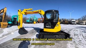 Легендарный бренд KOMATSU мини экскаватор PC58UU
