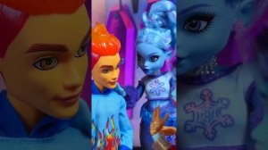 Новенькая в Монстер Хай! Джинафаер Лонг дочь дракона #monsterhigh G3 Stop Motion