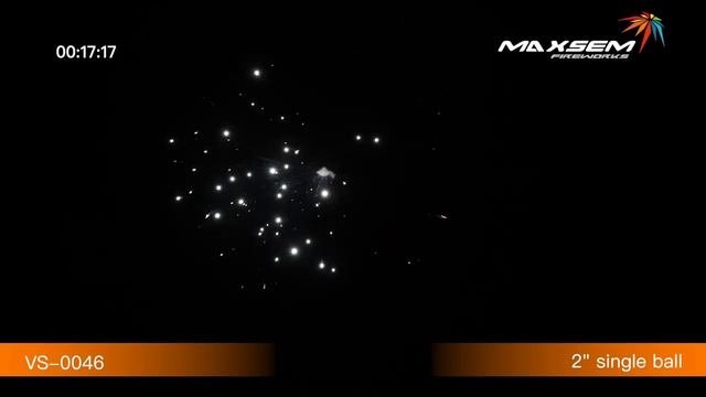 Фестивальные шары Maxsem 8 штук, калибр 2 дюйма + мортира