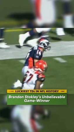 LUCKIEST TOUCHDOWNS In NFL History: Brandon Stokley's Unbelievable Game Winner
