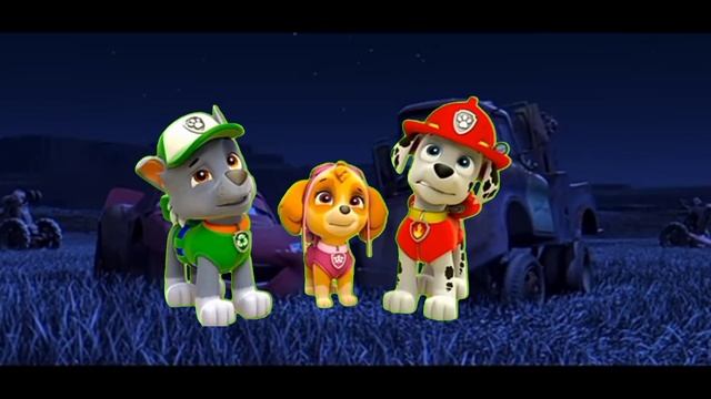 комбайн Фрэнк из тачек против щенков из щенячьего патруля смотреть онлайн