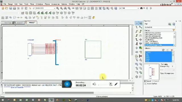 How to create Net GroupBUS and Hierarchical Block in OrCAD Capture