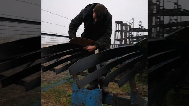 Реставрация отвалов на плуг Лемкен пластиком от HDPlast