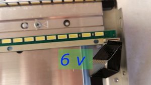Panasonic TX LR32E6 нет изображения, замена подсветки. 6917L-0144A уменьшить ток.