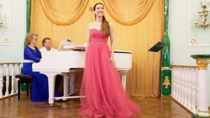 Екатерина Бабич исполняет "Весенние воды" Рахманинова. Фортепиано — Ирина Коробова