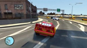 GTA 4 Crazy Lightning McQueen Car Crashes Compilation Ep. 19 | GTA IV Real Car Mod Crashes