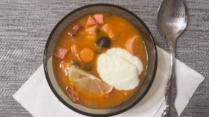 Мясная сборная солянка