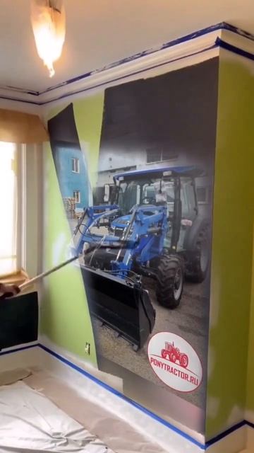 #Solis50rx с фронтальным погрузчиком! #понитрактор #ponytractor #минитрактор #трактор