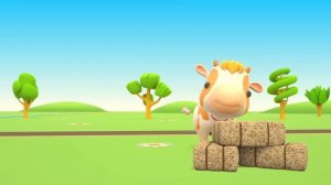 Грузовичок Лева на ферме. Веселая школа - про животных. Развивающие видео для детей