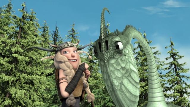 Драконы: Защитники Олуха 13 серия «Свободу Дракоше» (мультсериал, 2014)