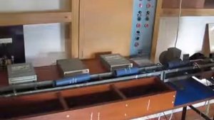 Діюча модель сортувального транспортера