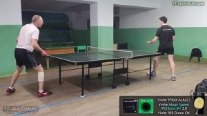 review MOON SPEED 53 Euro & Asia: detailed test of new tensor rubber by YINHE (Milkyway)