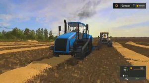 Farming Simulator 2017. Трактор АГРОМАШ РУСЛАН. Плуг ПСКУ-6.