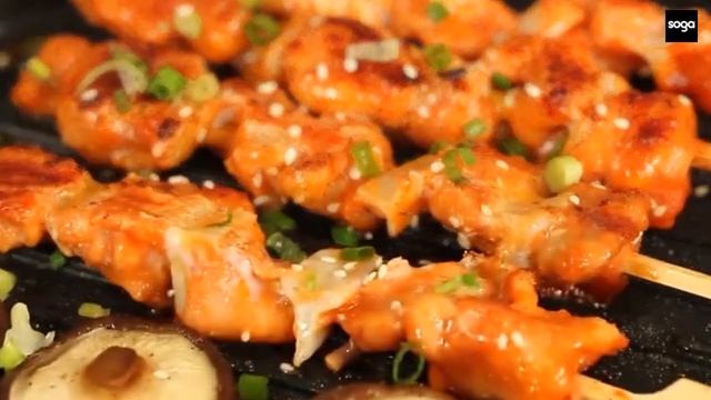 SOGA 2 in 1 BBQ Electric Pan Grill Teppanyaki Stainless Steel Hot Pot Steamboat Red смотреть онлайн