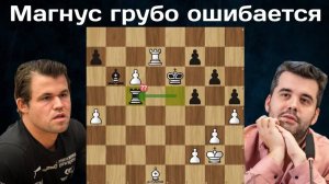 Ян Непомнящий - Магнус Карлсен Чемпионат мира по Блицу 2023 Шахматы