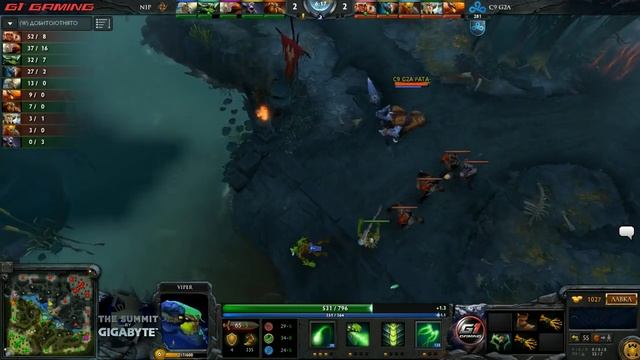 NiP -vs- Cloud9, The Summit 3 EU Qualifications, WB Round 1, game 2 смотреть онлайн