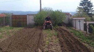 Kubota b7000 фреза и браздир