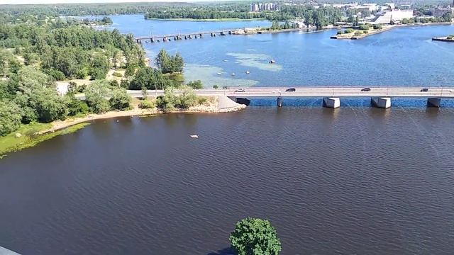 Выборг с башни замка Олафа