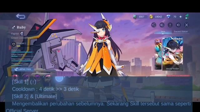 Odette Buff,Ixia Buff dan Ruby buff Update MLBB Patch Note 1.8.06 (28/07/2023) Advance server смотреть онлайн