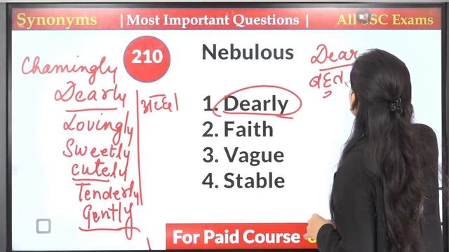 Previous Year Vocabulary for all exams 25   SSC CGL MAINS,    CPO  CHSL  STENO, CDS ,MTS , BANK 11
