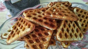 Вафли с маком