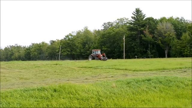 International Harvester (IH) Case Puma 160 Cutting Grass w/ a Disc Cutter смотреть онлайн