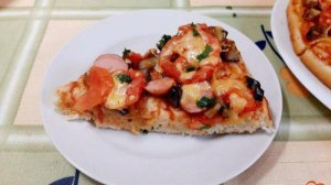 Пицца с баклажанами