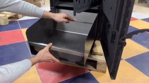 Самый недорогой котел с топкой 110л. Мощность 20кВт Водонаполненные колосники. General Element Black