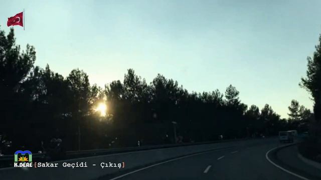 Sakar Geçidi Çıkış (Full) | Marmaris Muğla Karayolu |  Road Trip | رانندگی در جاده | D550 [K.DERE]