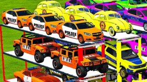 Машинки летают и прыгают! Развивающие мультики Машины помощники. Мультфильмы про машинки