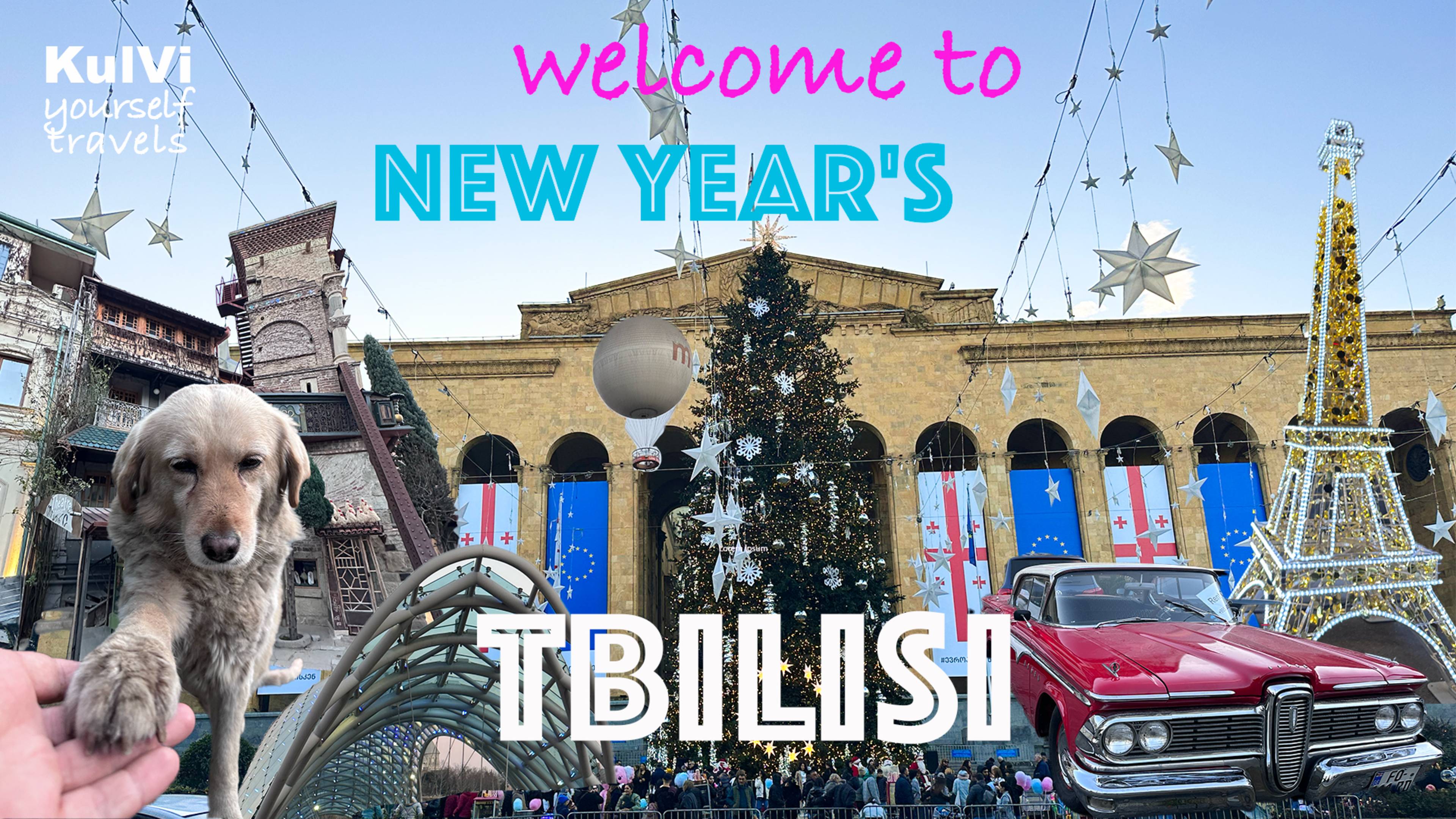 Столица Грузии. НОВОГОДНИЙ ТБИЛИСИ! Цены / Что посмотреть?! смотреть онлайн