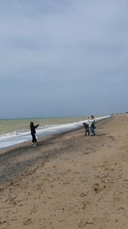 Атмосфера западного побережья Крыма весной.