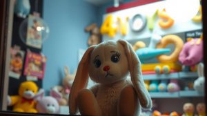 Зайка в витрине