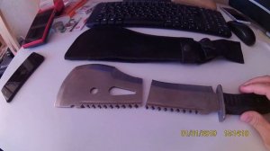 Мачете "Спасатель 5", аналог УВСР. Обзор после недельного похода.