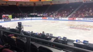 Anna Shcherbakova. 2019 Skate America. Long Program Practice.