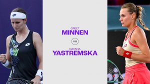 25.05.23. Даяна Ястремская - Грет Миннен. WTA 500. Dayana Yastremska - Greet Minnen