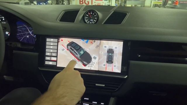 Система кругового обзора 3D PORSCHE BIRDVIEW 360° для Porsche Cayenne / Macan смотреть онлайн