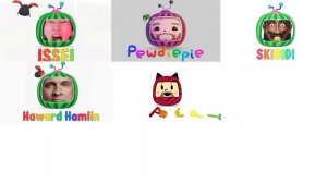 The Ultimate MEGA Cocomelon Logo MEME Effects
